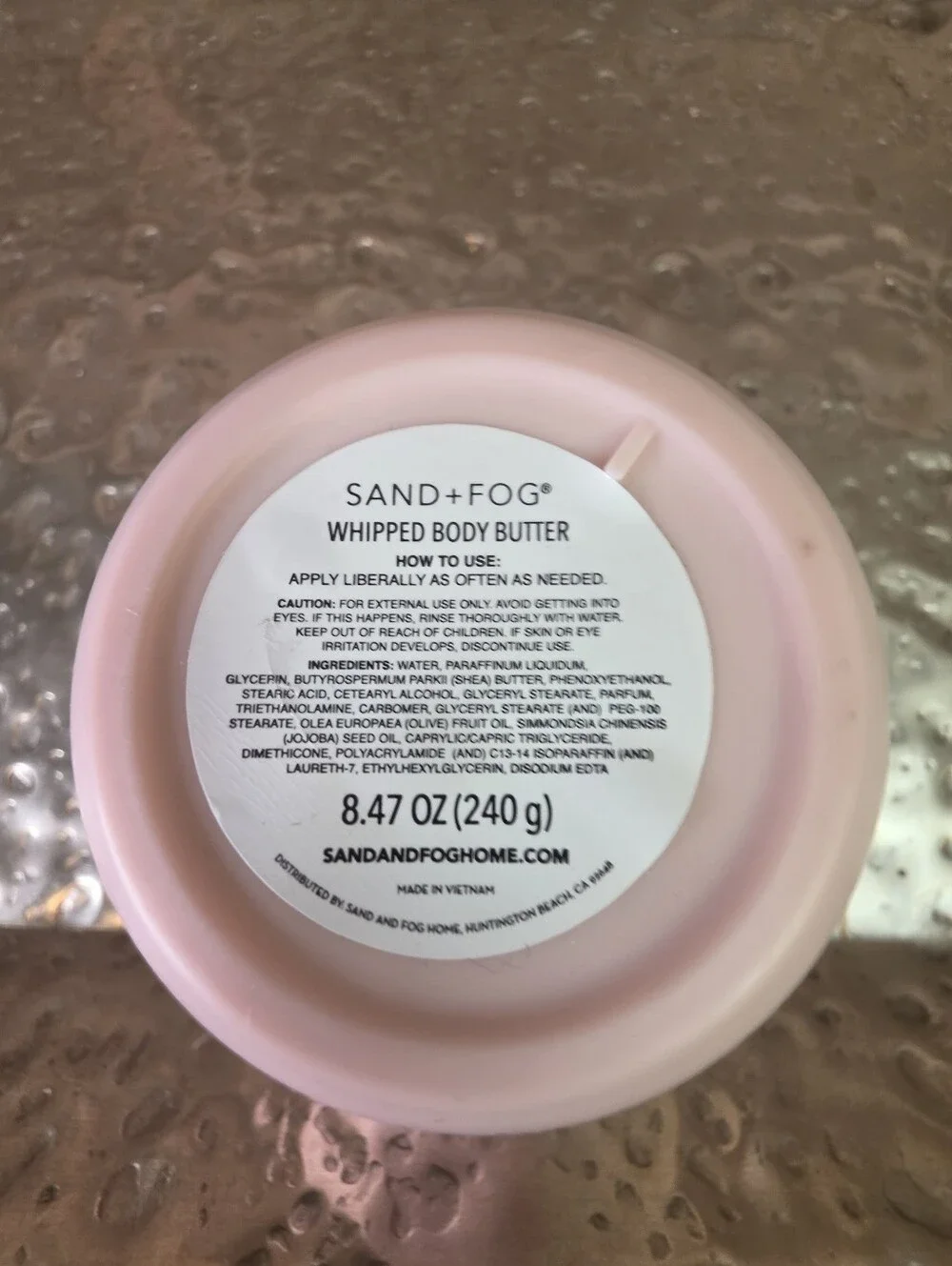 Sand + Fog sand fog